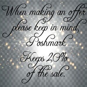 Poshmark seller offers literally are kindness. 🥹💖